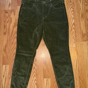 American Eagle Outfitters Dark Green Corduroy Pants